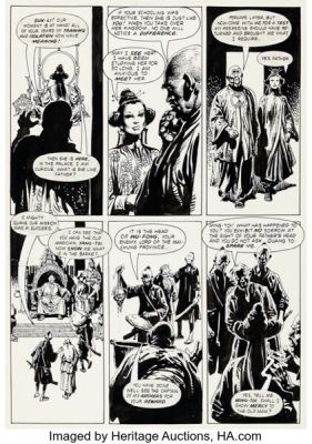 José Ortiz Creepy #100 Story Page 6 Original Art (Warren, 1978).