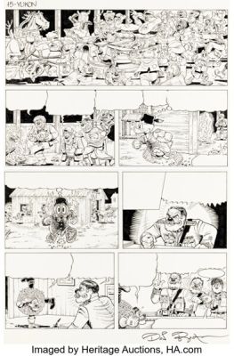 Don Rosa Walt Disney Giant #1 Uncle Scrooge Story Page 15 Original Art (Gladstone, 1995). (Total: 2 Original Art) | Heritage