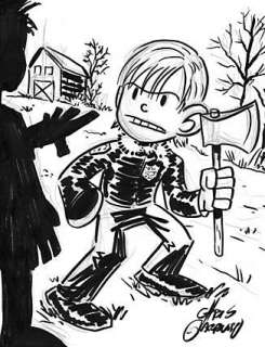 WALKING DEAD Convention Sketch