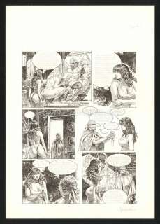 Paolo Serpieri - Planche originale n°34 - Mandragora - Druuna