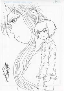 Rensuke Oshikiri Hand-Drawn Illustration "High Score Girl Dash" | Mandarake (Big Web)