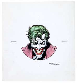 BRIAN BOLLAND ORIGINAL JOKER ART. | Hake’s