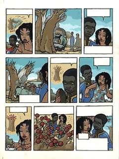 Stassen, Jean-Philippe | Stassen, Jean-Philippe - Planche originale couleur - Thérèse - (1999) | Catawiki