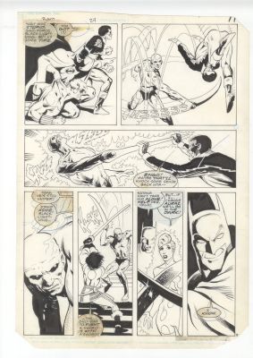 Batman and the Outsiders #29 Pg 9 Original Comic Art Alan Davis