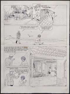 Renaud - Planche originale - Jessica Blandy T1 - Souviens-toi d’Enola Gay - (1987) | Catawiki
