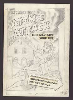 IN CASE OF ATOMIC ATTACK Cover | ComicConnect