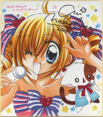 An Nakahara Hand-Drawn Color Shikishi "Kirarin Revolution" | Mandarake (Big Web)