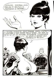 Leone Frollo - 1 Original page - Casino #5 - "Sedici buchi per un maschio" - 1985 | Catawiki