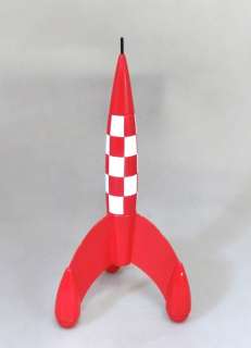 Hergé - 1 Figurine - Tintin - Figurine Moulinsart , Ref Moul40009 - fusée 23cm - Marché japonais - 2008 | Catawiki