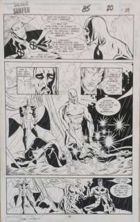 Stiner, Ernie / Koblish, Scott - 1 Original page - Silver Surfer - #85 | Catawiki