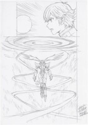 Takeaki Momose Hand-Drawn Manuscript of"RahXephon" | Mandarake (Big Web)