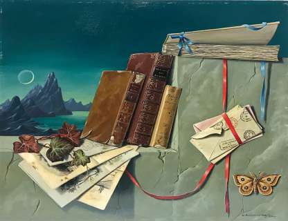 VITTORIO ACCORNERO (1896-1982) - Notturno | Little Nemo