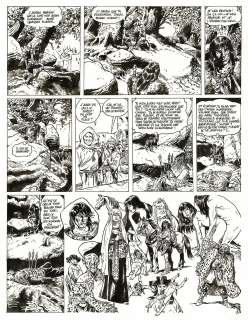 Franz | Poupée d’ivoire, Nuits sauvages, planche originale à l’encre de chine. | Septimus