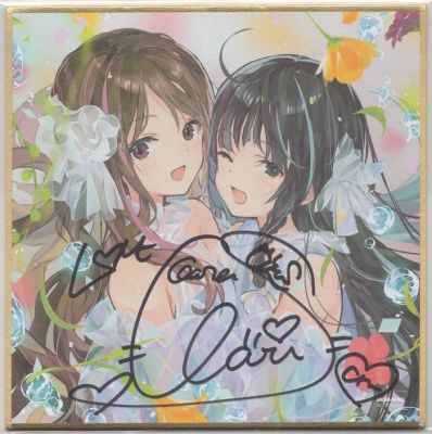 ClariS Hand-Drawn Shikishi)"SINGLE BEST 2nd"