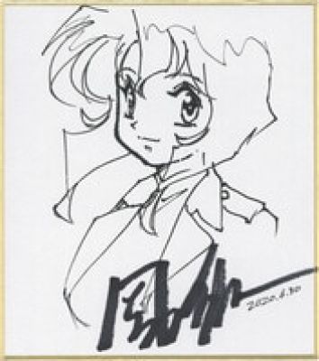 Kenichi Sonoda Hand-Drawn Shikishi (small size) "GUNSMITH CATS" | Mandarake (Big Web)