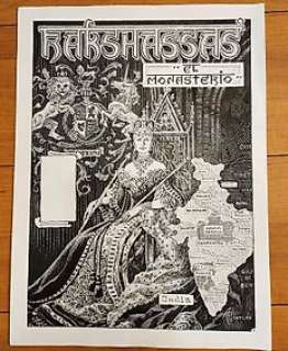 Alcatena, Enrique - 1 Original page - El Monasterio - 2009 | Catawiki