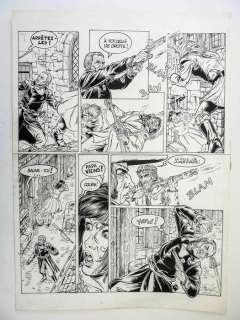 Legein, Pierre - 1 Original page - Dampierre T5 - Le Cortège maudit - 1995