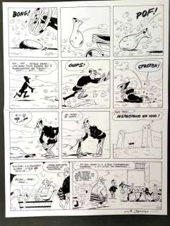 Janvier, Michel - 1 Original page - Rantanplan T3 - Otage - 1992 | Catawiki