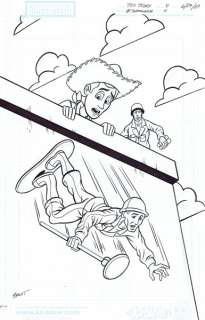 Brent Schoonover - Toy Story: Mysterious Stranger (2009) issue #04 (Cover B)