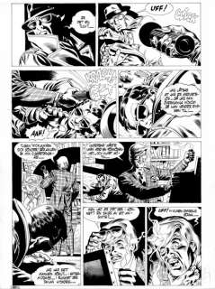 Mitton, Jean-Yves - 1 Original page - The Phantom - Dood in Brugge - 1991 | Catawiki