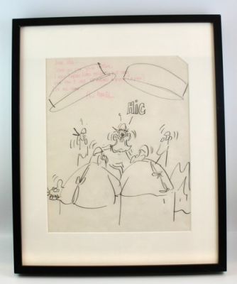 Don Martin "In Surgery" Sketch Original Art – Mad Magazine – Alfred E. Neuman | eBay US (Buy It Now)