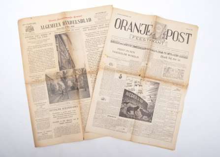 Marten Toonder -Oranje Post Feestkrant | Zwiggelaar Auctions