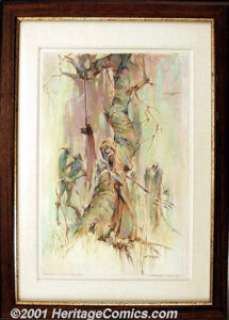 Graham Ingels - Original Art of the Old Witch. Graham Ingels, better known as "Ghastly" to his fans, - | Heritage