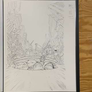 Ben Bishop | LOST YEARS LOST DAY - BISHART.NET COVER - MOVIE HOMAGE - (ORIGINAL ART) | Ben Bishop