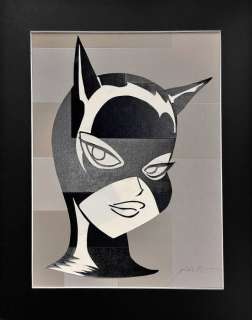 Garotto - Accueil Versace - Catwoman - Tribute to Bruce Timm - Mixed Media - Original Artwork | Catawiki