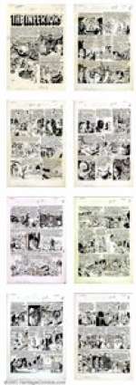 Wally Wood - Original Art for  Weird Science-Fantasy #28, "The Inferiors" - Complete 8-Page Story (EC, - | Heritage