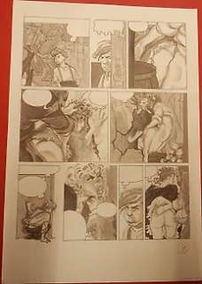 Fernando Caretta - 9 Original page - Selen #15 - "Una giornata speciale" - 1999