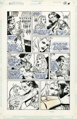 Esteban Maroto | The Atlantis Chronicles n.6 p.17 (DC) | Pop Art Collector