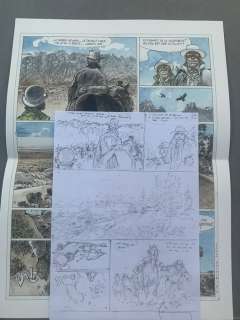 Hermann - 1 Original preliminary page - Duke T5 - Un Pistolero tu seras - 2020 | Catawiki