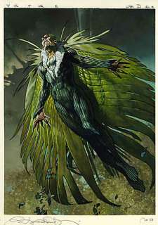 Bianchi, Simone - S BIANCHI MARVEL MASTERPIECES VULTURE Trading Card Art