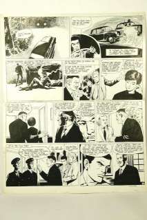 Forton | Bob Morane, planche n°12 Ã  l’encre de Chine de l… | Banque Dessinée