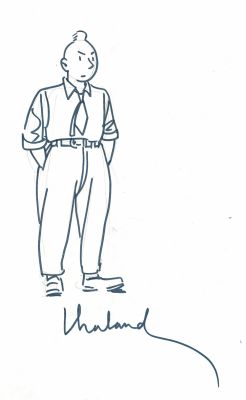 Chaland | Lot 231 - Freddy Lombard, Vacances à Budapest en édition originale, agrémenté d’une dédicace. Proche de l’état neuf. | Septimus