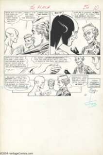 Carmine Infantino and Joe Giella - The Flash #124, page 10 Original Art (DC, 1961). Captain Boomerang seems sincere -