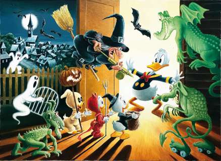 FRANCO BRUNA - Halloween a Paperopoli | Little Nemo