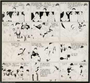 John Held Jr. - Merely Margie Sunday Comic Strip Original Art, dated 4-13-30 (King Features Syndicate, 1930). - | Heritage