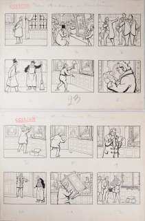 Attribué à Georges OMRY (1880-1914) "Une histoire de fantôme" 2… | misc / divers