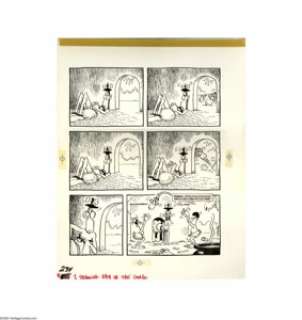 Don Martin - Mad #234, Complete 1-page Story, "One Steaming Day in the Congo" Original Art (EC, 1982). -