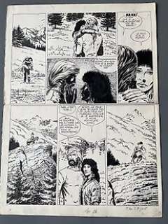 Auclair, Claude - 1 Original page - Simon du fleuve T1 - Le Clan des Centaures - 1976 | Catawiki