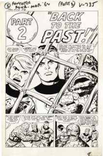 Jack Kirby and Joe Sinnott - Fantastic Four #5, page 6 Original Art (Marvel, 1962). Caught in the master plan of Dr. - | Heritage
