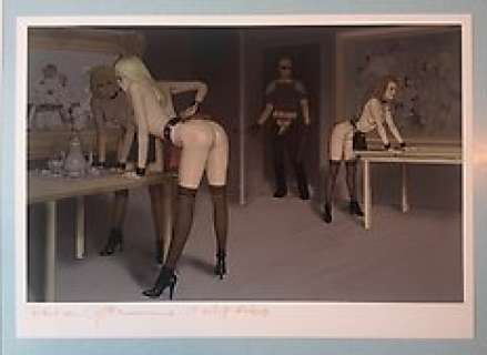 Erich Von Gotha - 2x Signed - "Janice & the valets" - 2 lithograph - 2017 | Catawiki