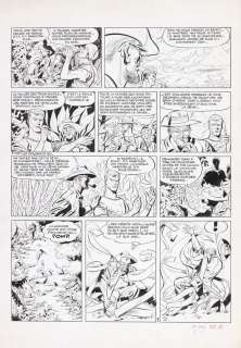 Paape | Luc Orient, planche n°2 Ã  l’encre de Chine de… | Millon