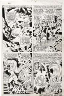 Jack Kirby and Joe Sinnott - Fantastic Four #56, page 5 (Marvel, 1966). For many Marvelites, Jack Kirby and Joe - | Heritage