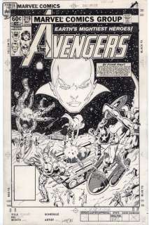 Bob Layton Bob Hall - Avengers 219 Cover