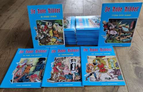 De Rode Ridder 1 t/m 75 - Complete Reeks - Het Nieuwsblad - 75 Album - Réédition - 2006/2007 | Catawiki