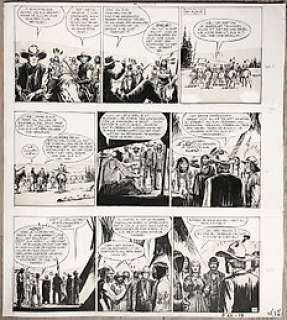 Kresse, Hans G. - 1 Original page - Matho Tonga - De Laatste der Mandan’s - 1969 | Catawiki