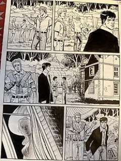 Montanari & Grassani - 6 Original page - Dylan Dog | Catawiki